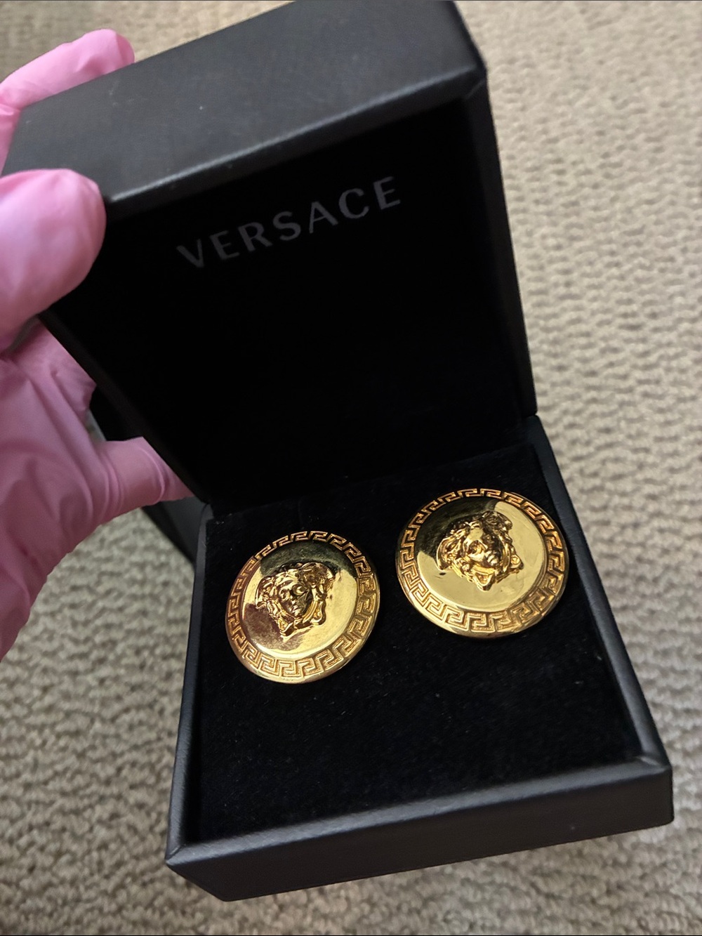 Versace Gold earrings